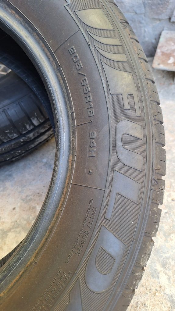 205/65R15 FULDA  колеса літні 2 шт протектор 6.5мм
