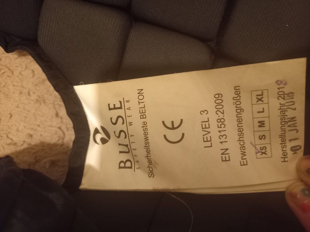 Kamizelka ochronna Busse jak nowa