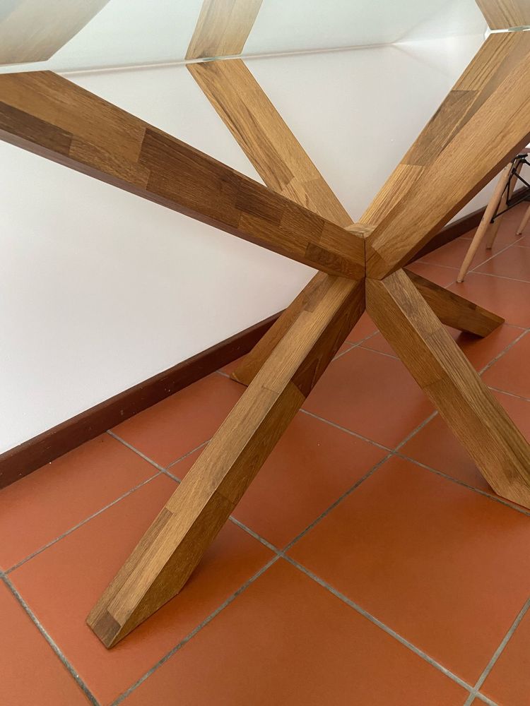 Mesa de vidro 90x160