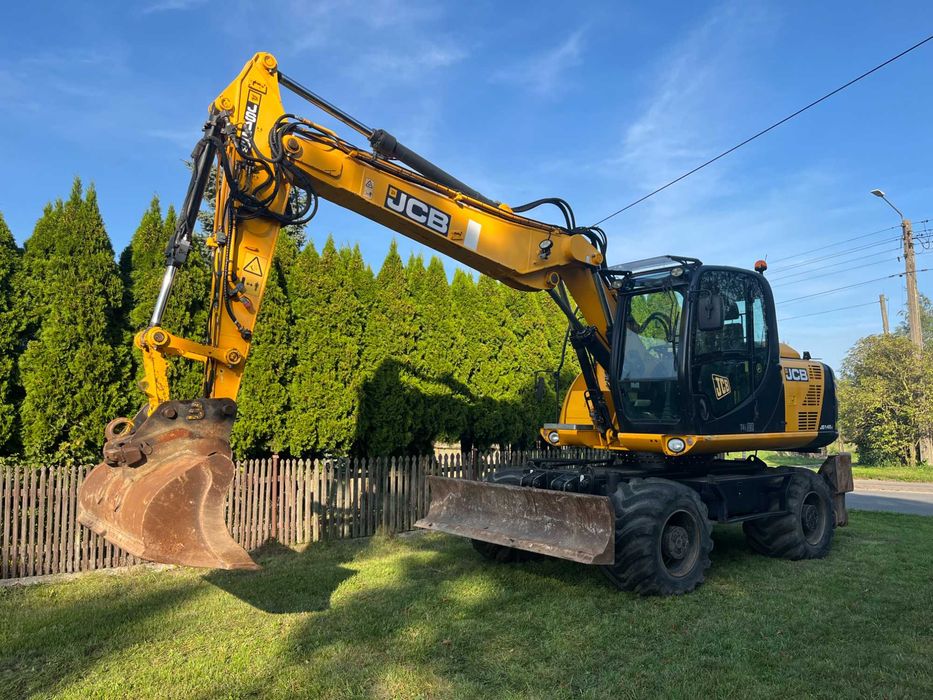 JCB JS145w, koparka kołowa