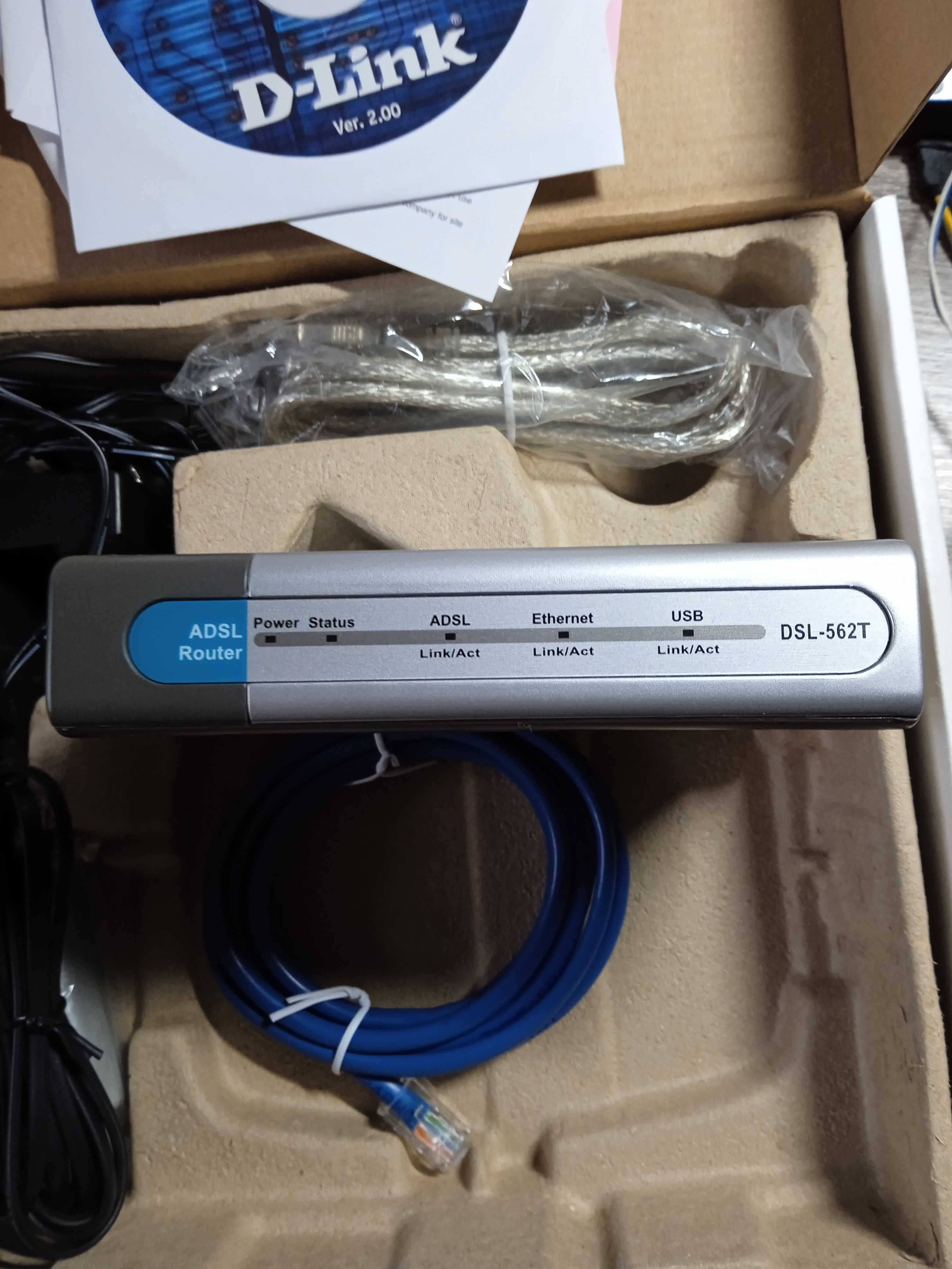 Роутер маршрутизатор D-Link DSL-562T