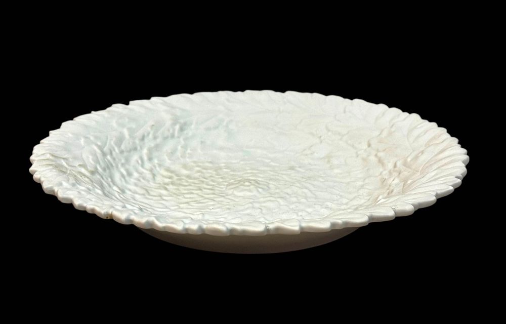 Prato em Biscuit "Pó de Pedra" - Vista Alegre