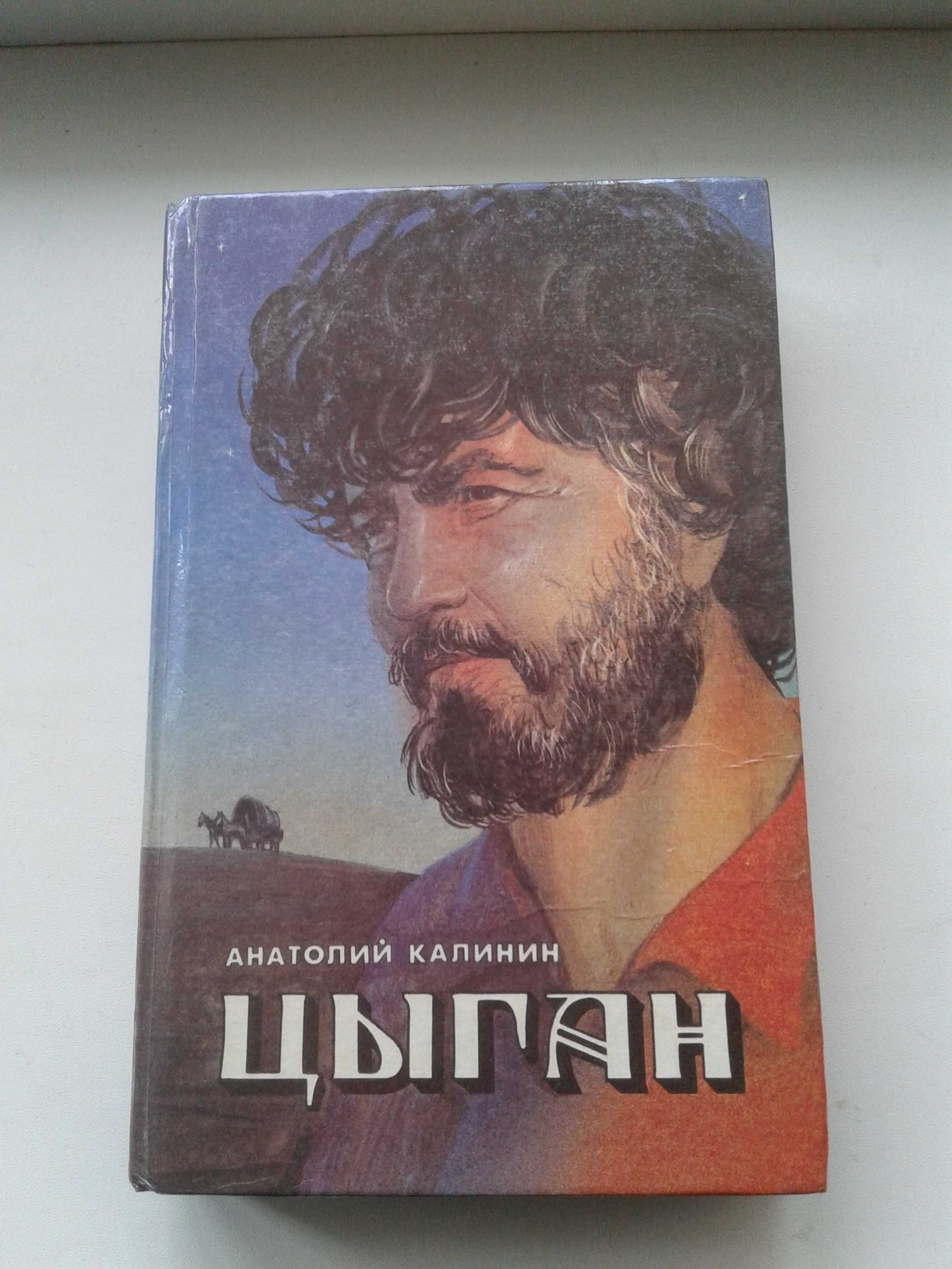 Книга роман "Цыган" Анатолий Калинин 1993 г