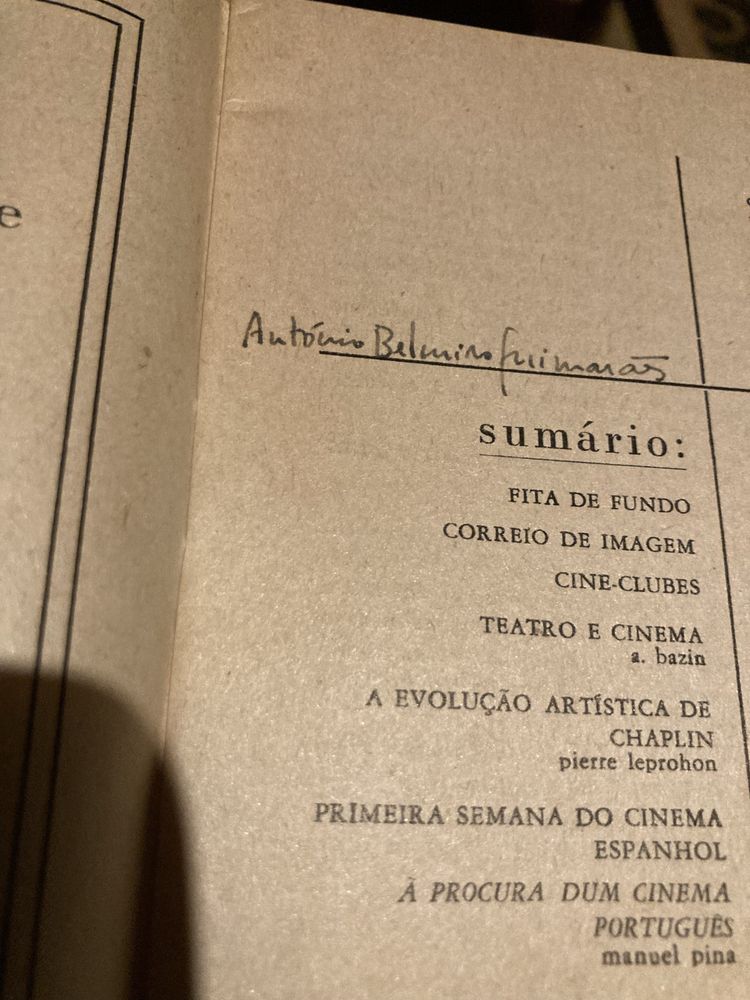 Revista de divulgação cinematográfica “imagem”