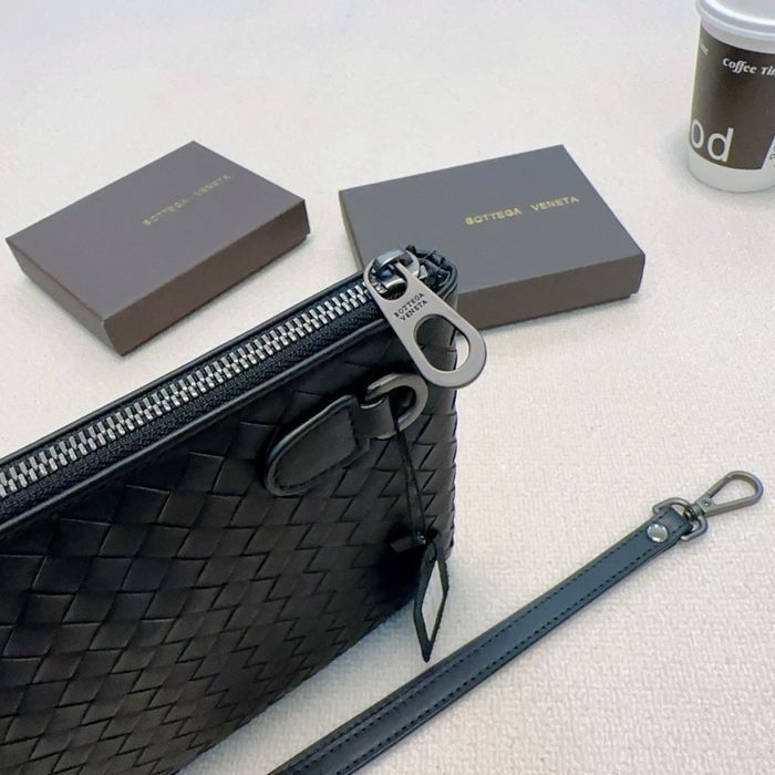 Чоловіча шкіряна сумка клатч Bottega Veneta барсетка , косметичка