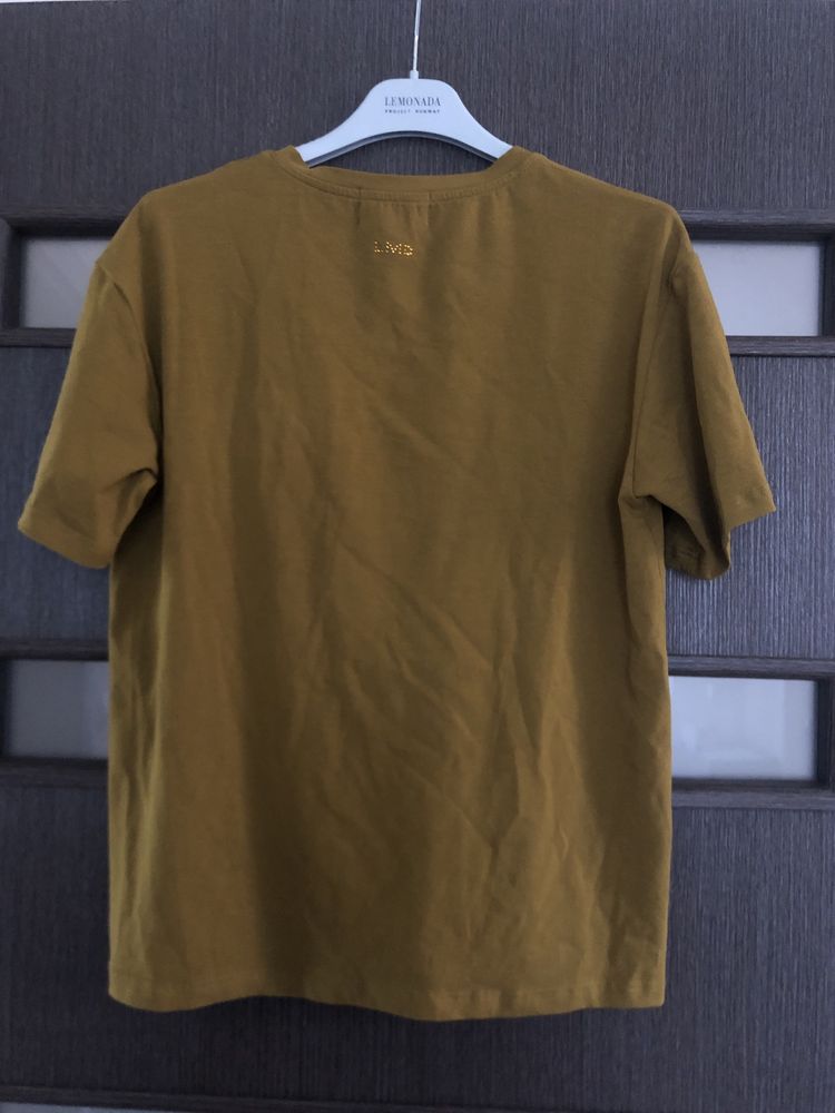 Lemonada tshirt uni, musztardowy