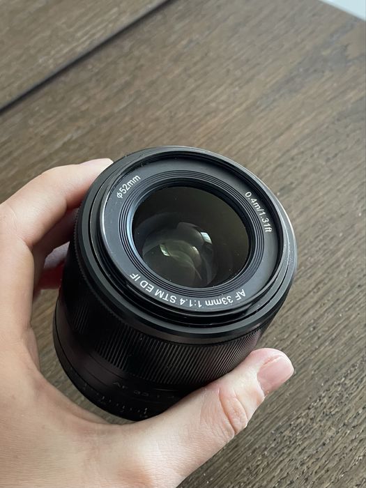 Viltrox AF 33mm f/1.4 STM ED IF для Fujifilm X-mount