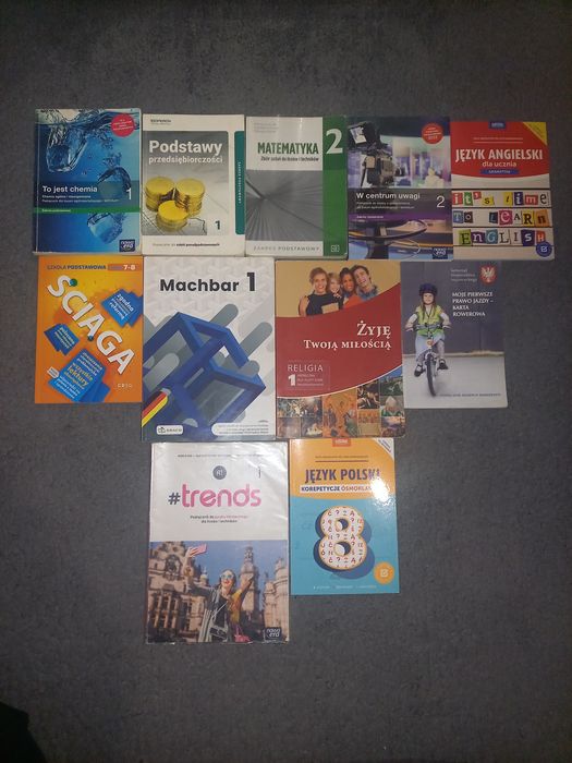 Książki do liceum technikum podstawówka