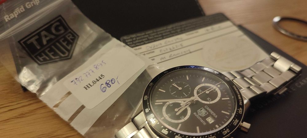 Piękny TAG Heuer Carrera Calibre 16 CV2010.BA0794