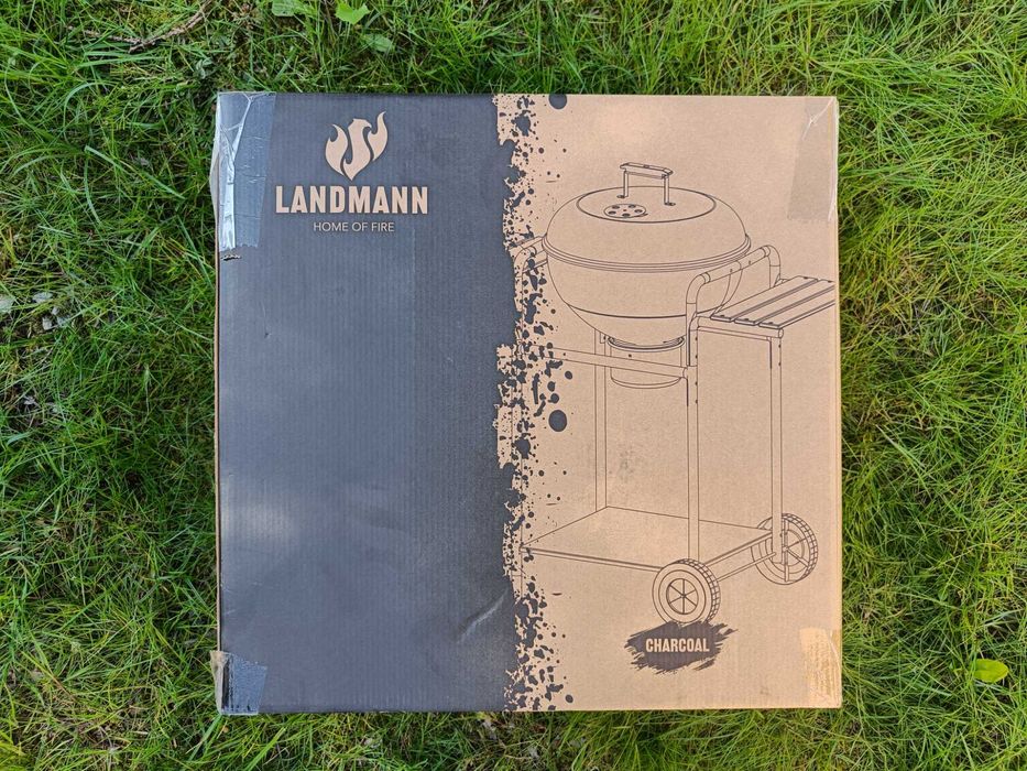 Grill węglowy kulisty Landmann 44cm Nowy