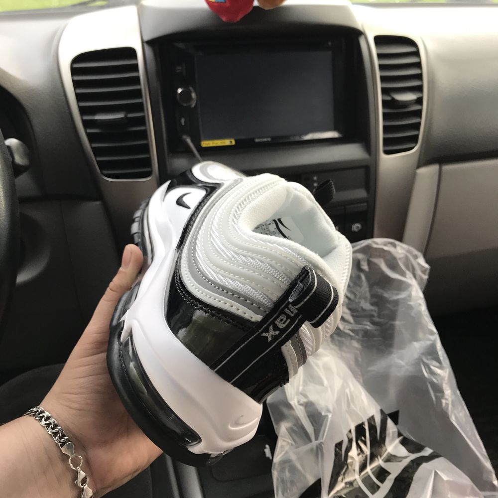 НОВІ Nike AIR Max 97 White - Black Patent