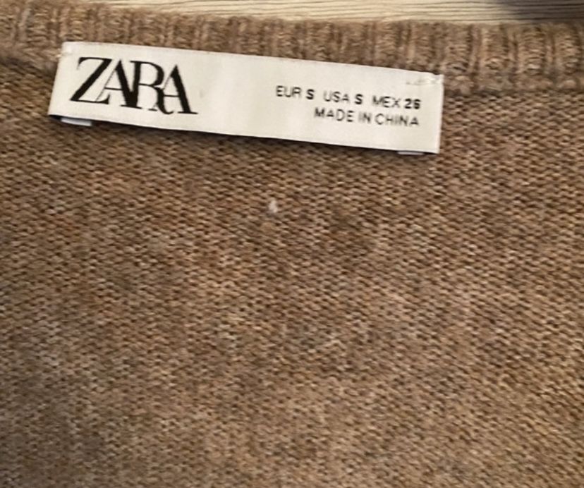 Sweter Zara roz:S