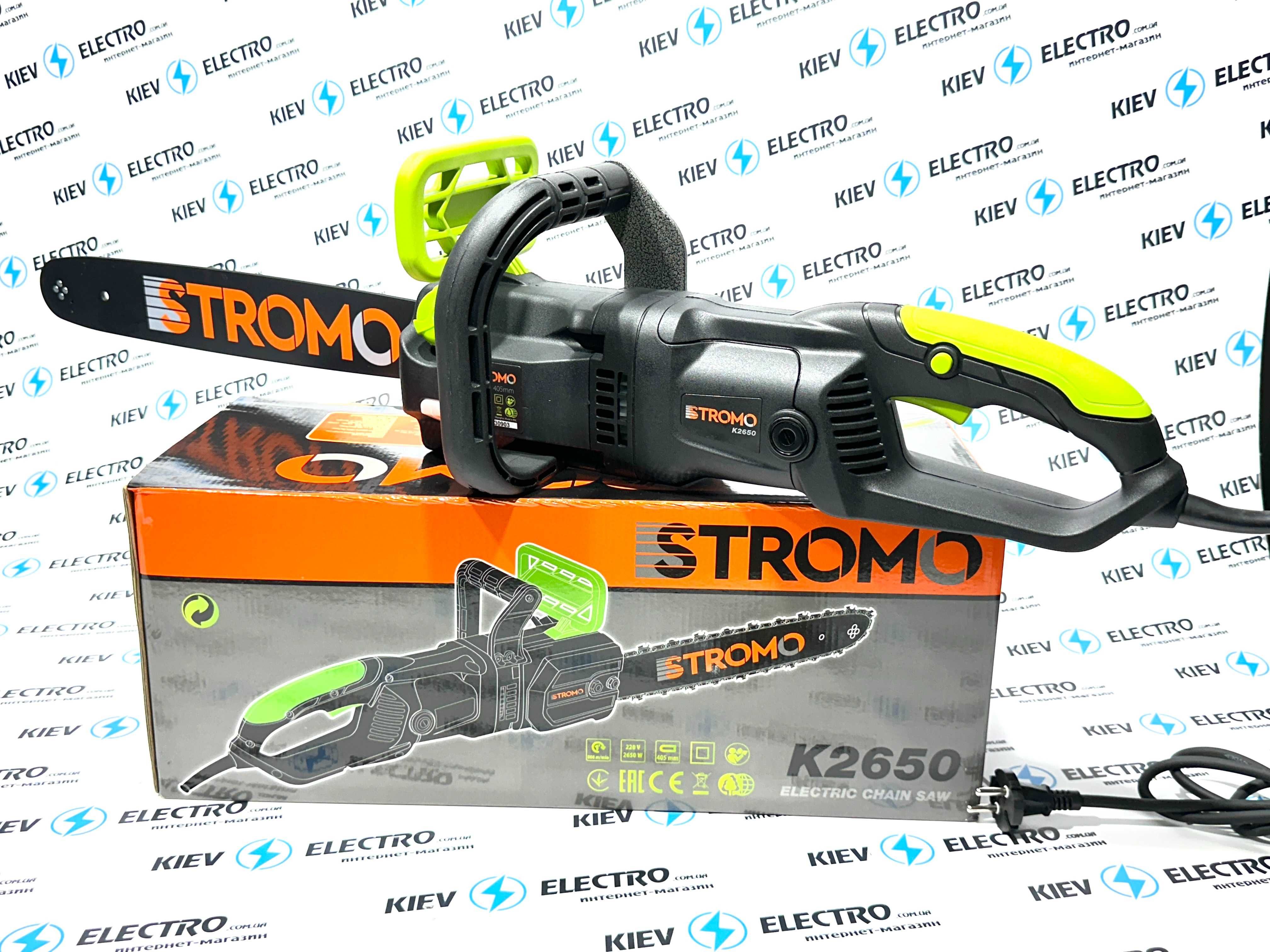 Электропила, пила цепная STROMO K2650 (2650Вт) Польща