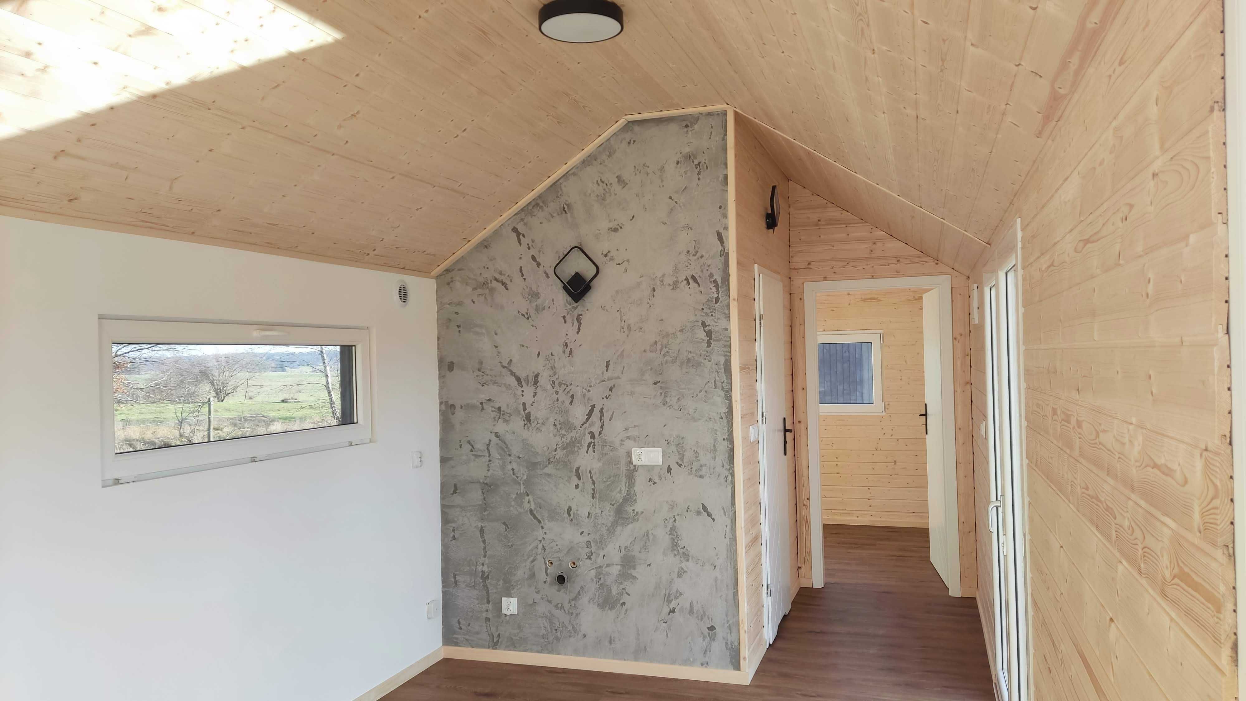 Mobilny domek całoroczny bez pozwolenia tinyhouse stodoła letniskowy