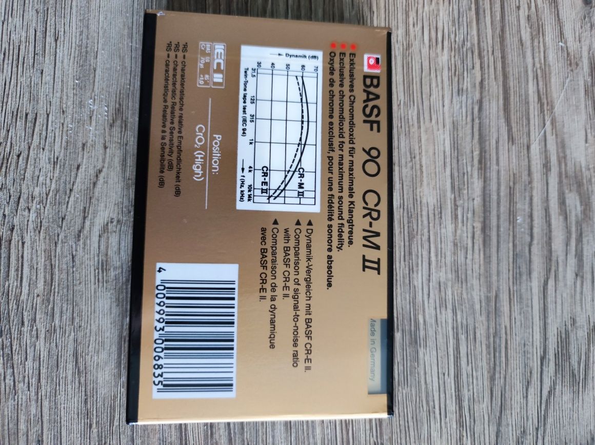 Kaseta basf chromodioxid Maxima ii 90