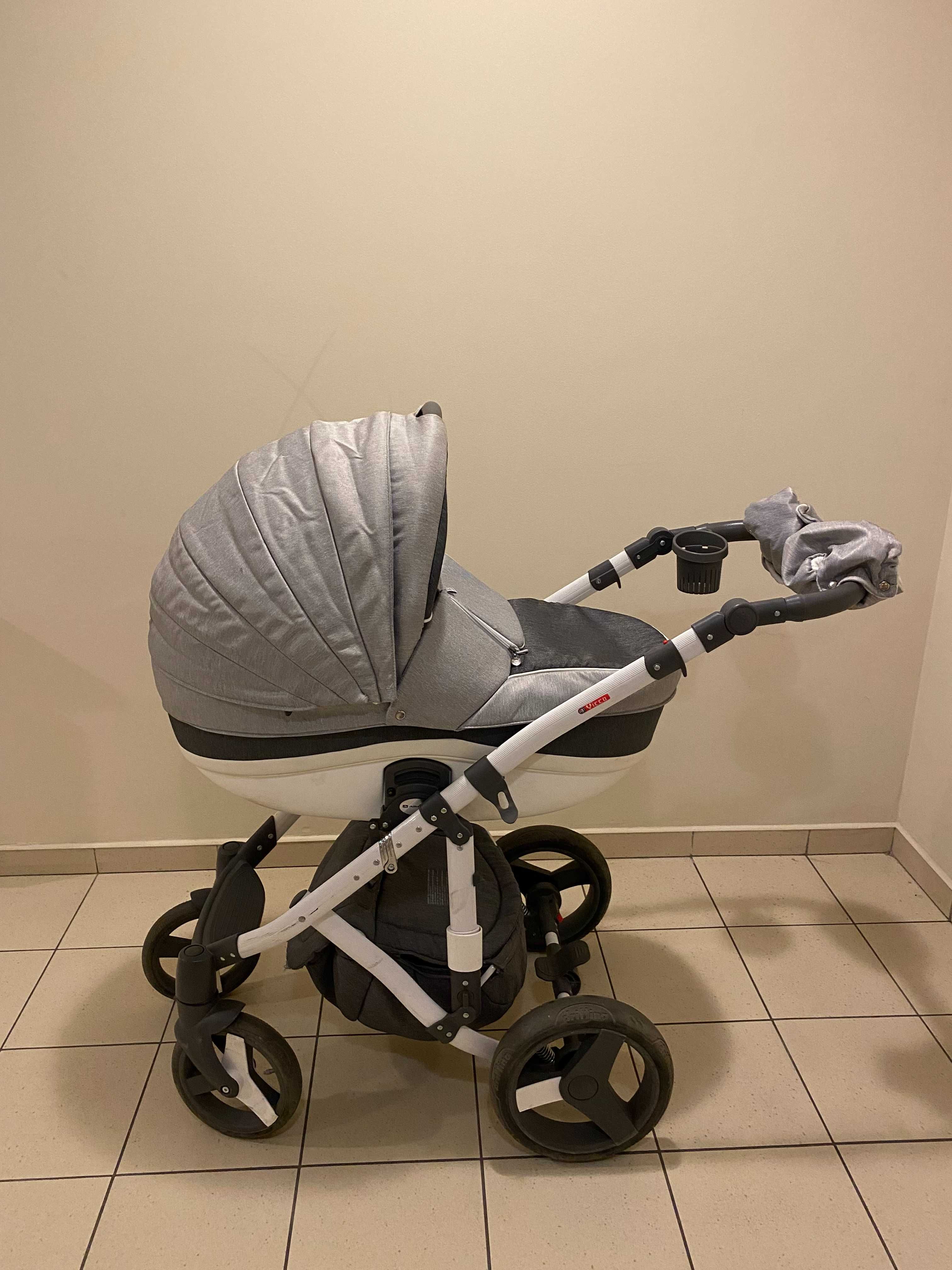 Vicco Adamex 2 w 1 wózek spacerówka + gondola
