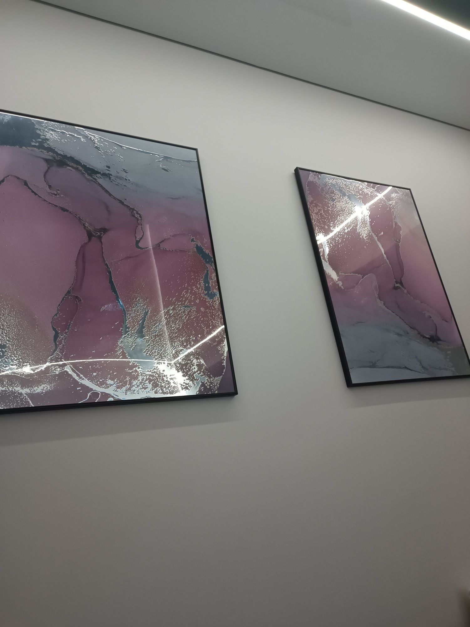 "Złote plakaty" Dwa plakaty obrazy 50x70