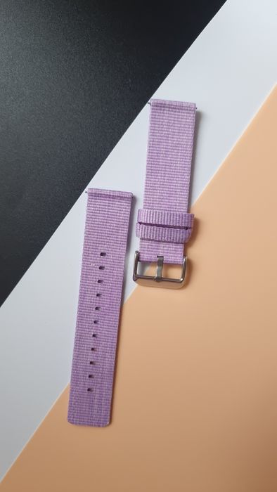 Miękka i lekka bransoletka nylonowa 22 mm kompatybilna z zegarkiem RUI