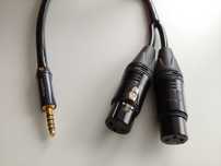 Xangsane XS-1102Ag Jack 4,4 Pentaconn - 2 XLR / czyste srebro