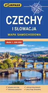 Mapa samochodowa. Czechy i Słowacja - praca zbiorowa