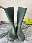 Bota alta PVC T44 verde