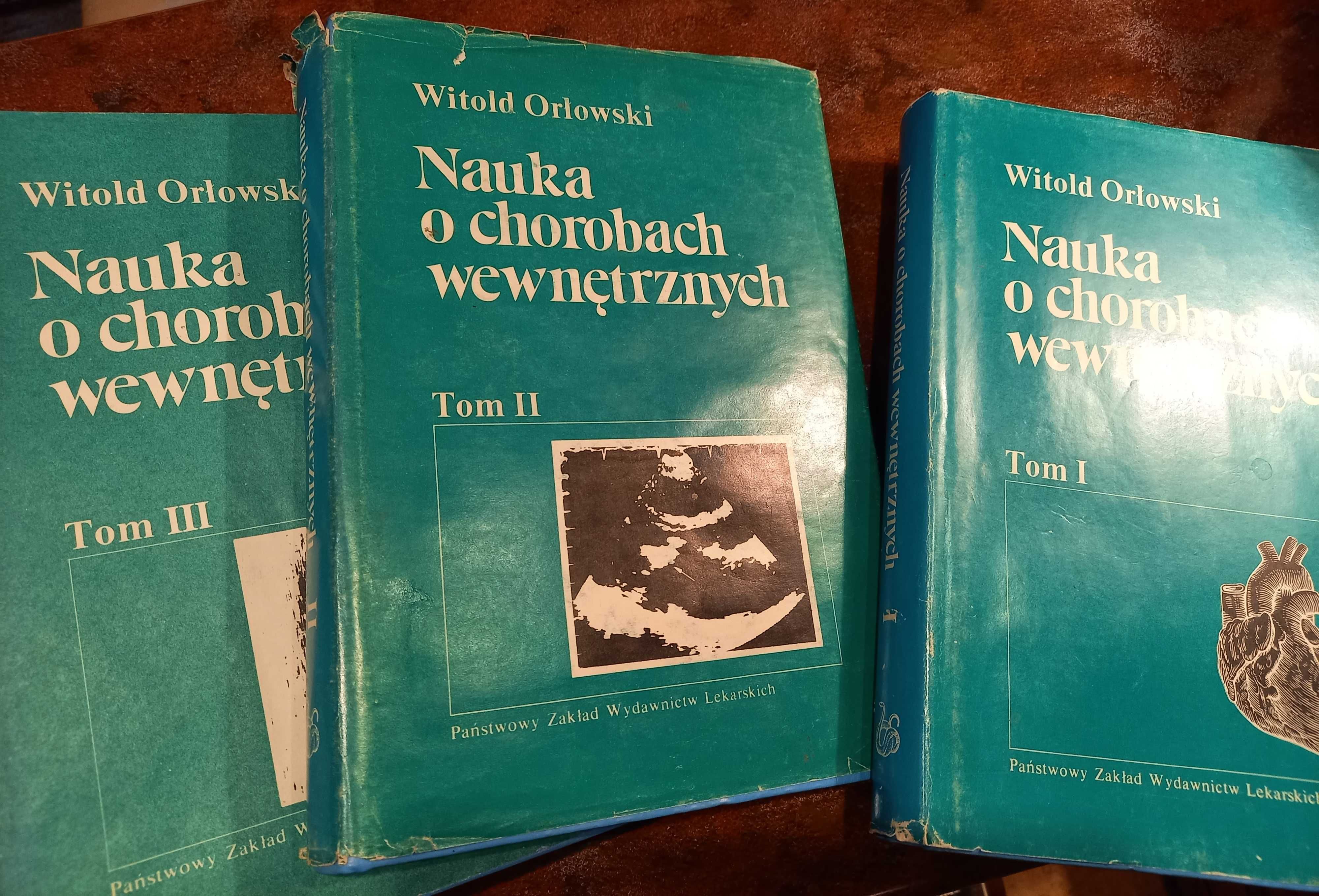 Nauka o chorobach wewnętrznych Orłowskiego, tom I-VIII