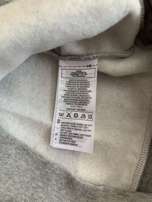 Оригінальне худі Adidas Essentials Fleece Hoodie Grey H12213 із США