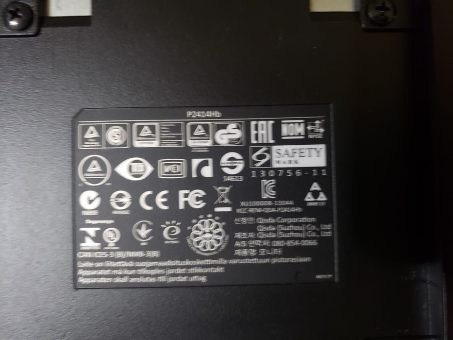 Монітор 24' DELL P2414Hb