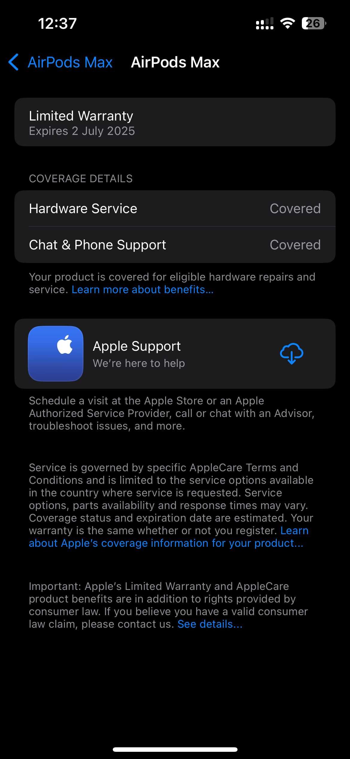 Навушники Apple AirPods Max. З гарантією. Майже нові