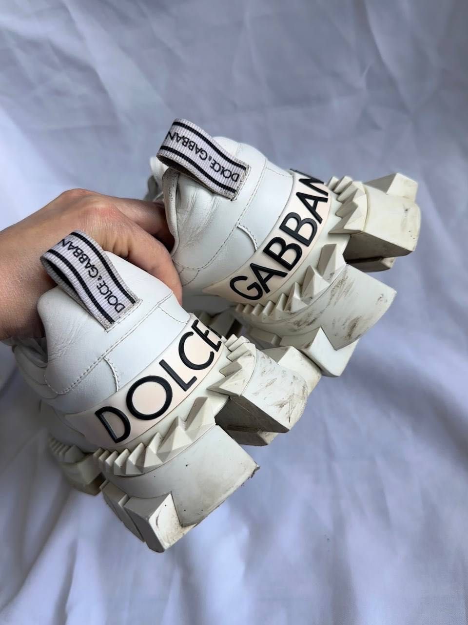 Шкіряні кросівки Dolce Gabbana