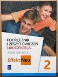 Język niemiecki WSiP Effekt 2 podręcznik i zeszyt ćw nauczyciel liceum
