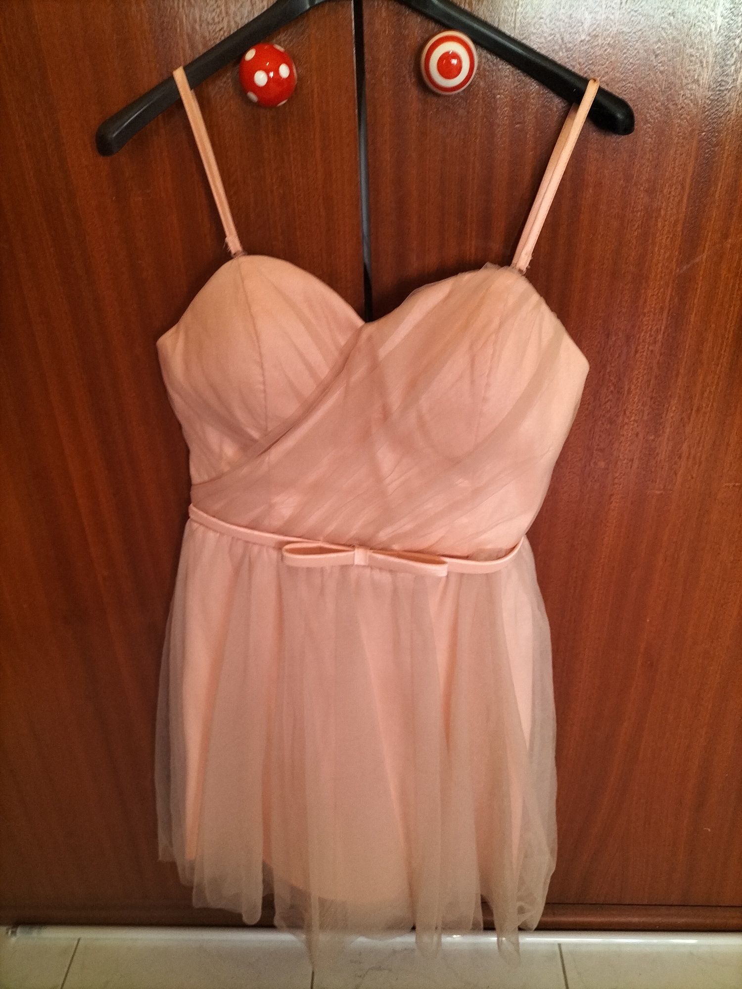 Vestido M com tule