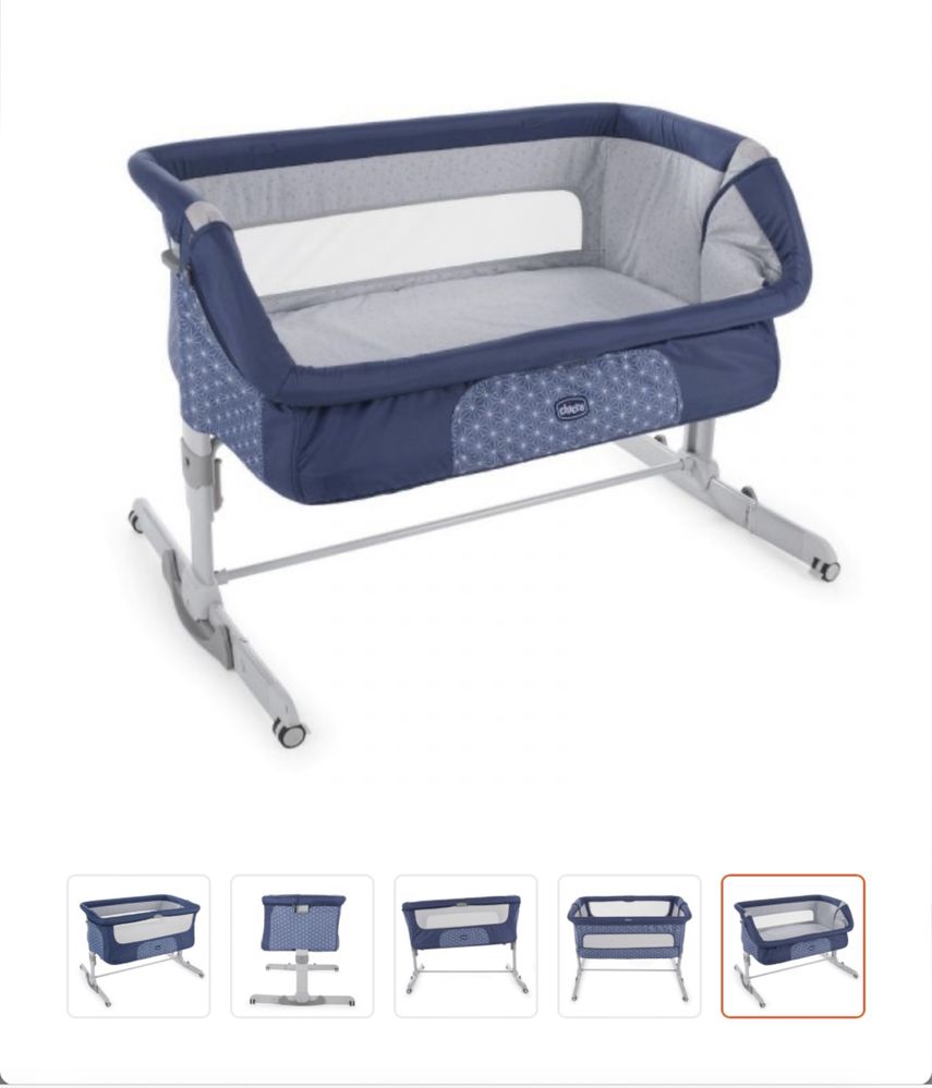 Berço Next 2 Me Chicco Dream Navy
