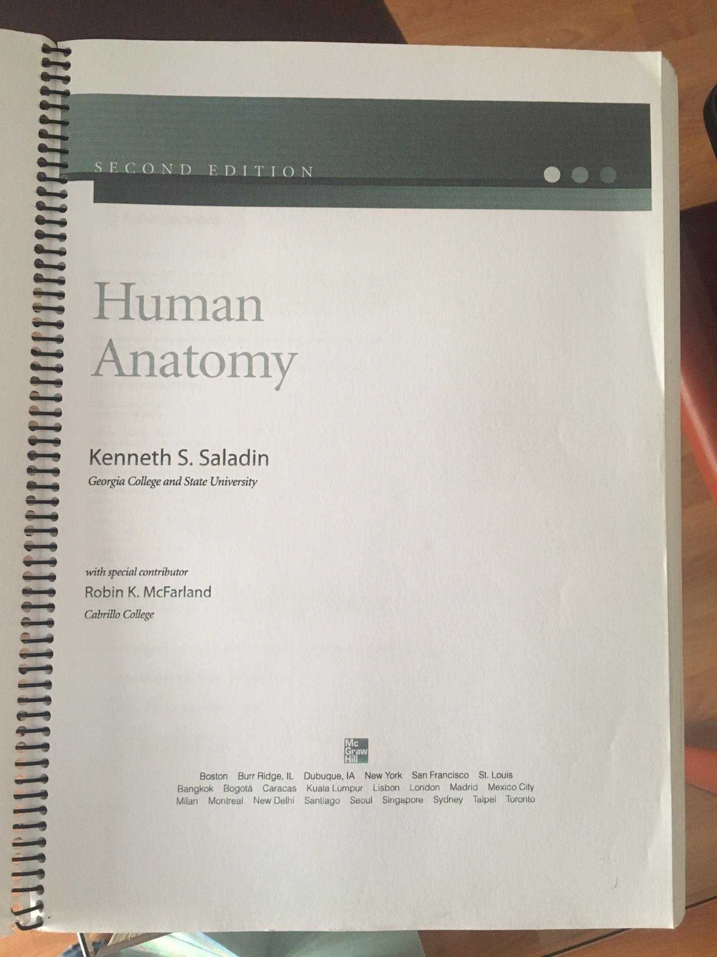 Livro Saladin - Anatomia