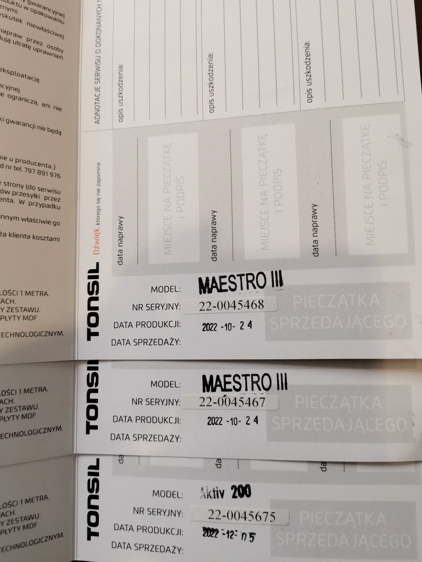 Tonsil Maestro III + Tonsil Aktiv 200