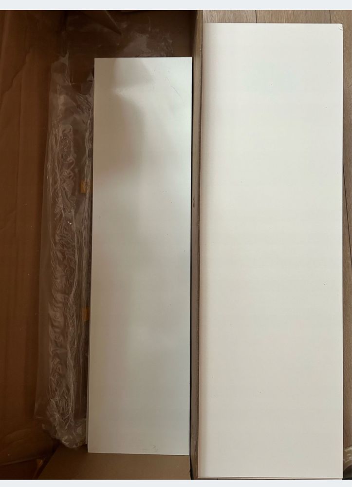 Szafka na pralkę, biała, wysoki połysk, 64 x 25,5