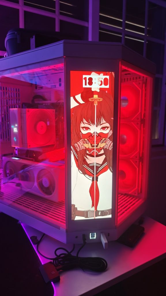 PC Gaming Intel i9 + RTX 4060 Ti | Hyte Y70 Pronto para qualquer jogo!