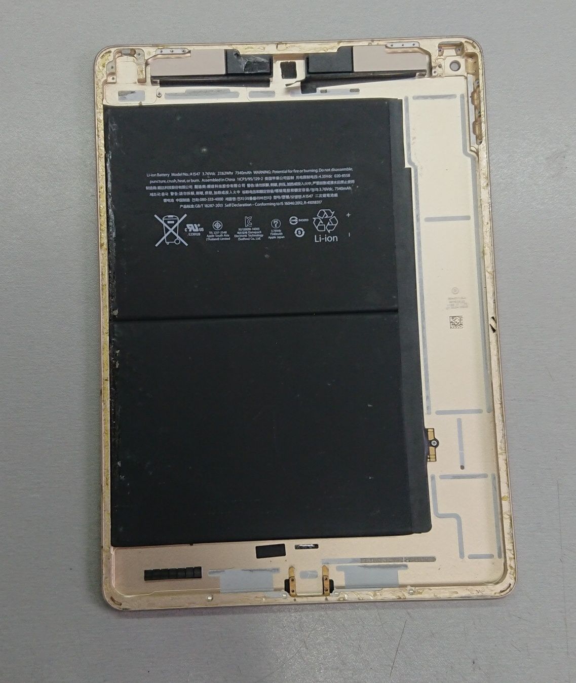 IPad Air 2 A1566. Разборка. Шлейф, кнопка, Корпус,  Камера, Плата,