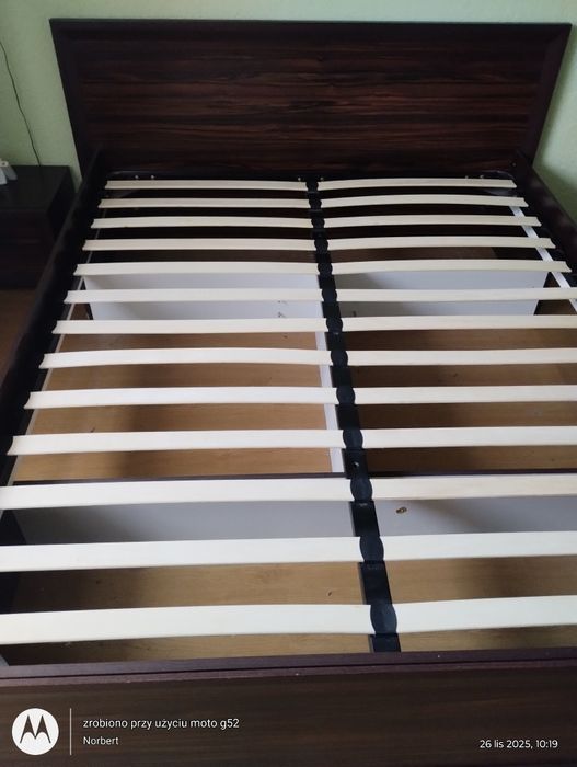 Łóżko podwójne używane