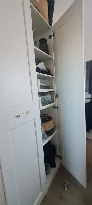 2 szafy Ikea pax 40x35x236 cm fronty Grimo