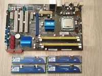 Материнська плата Asus P5Q SE/R+Intel Core2 Duo E7400 + 4Gb DDR2