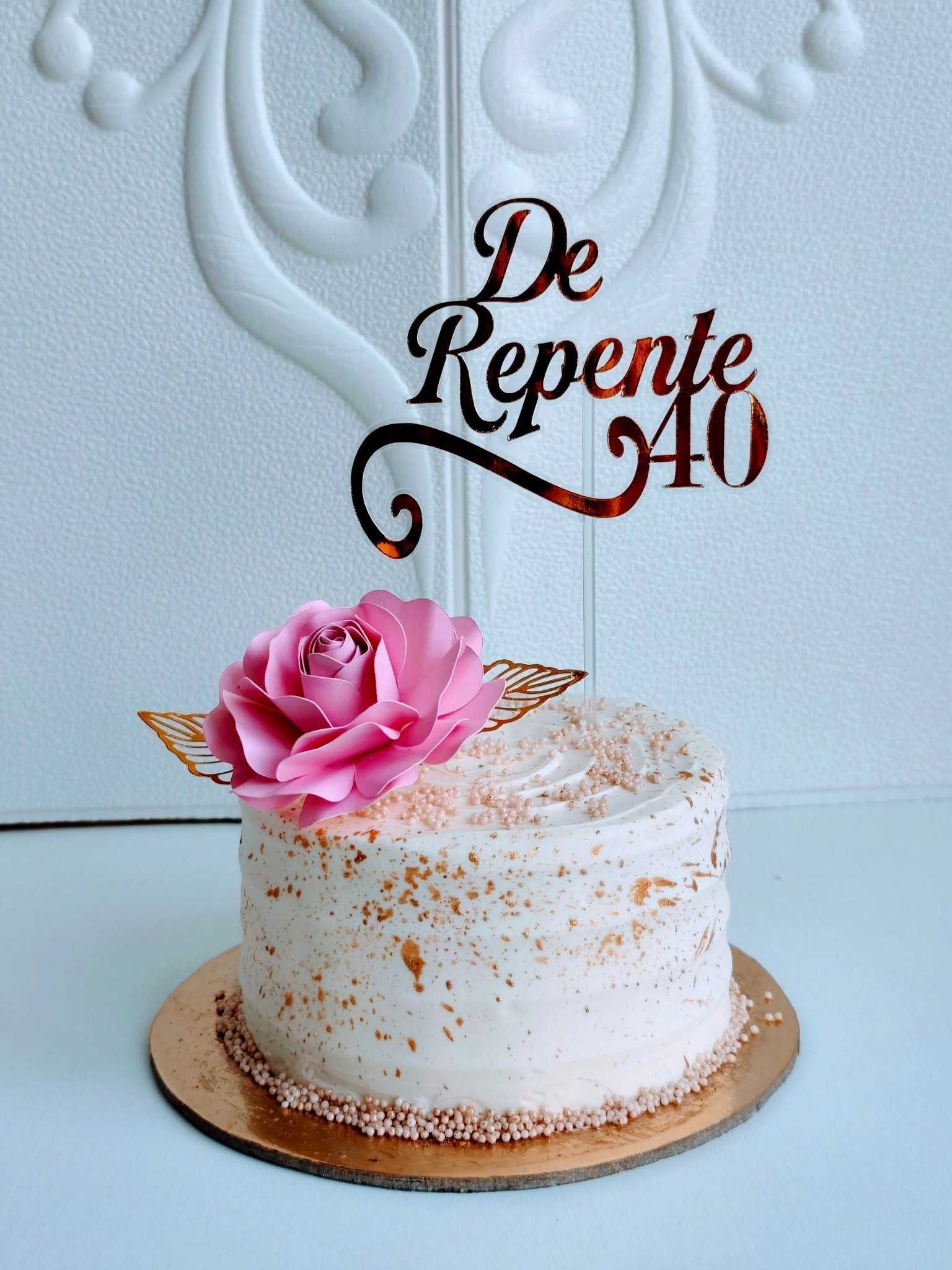 Topos de Bolo Personalizados