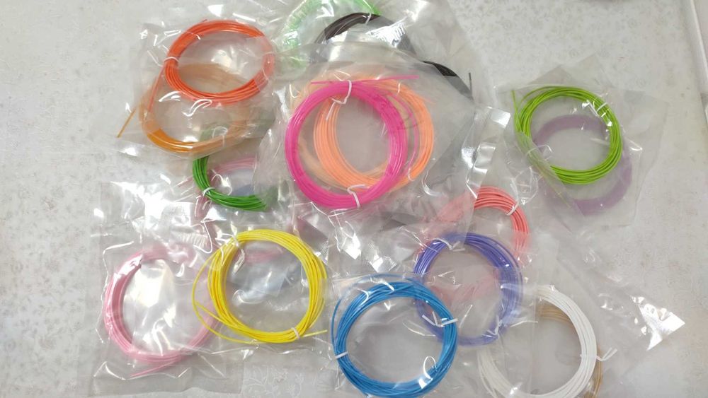 Детская 3D ручка 6-PEN-1 для рисования объемных моделей+ трафареты