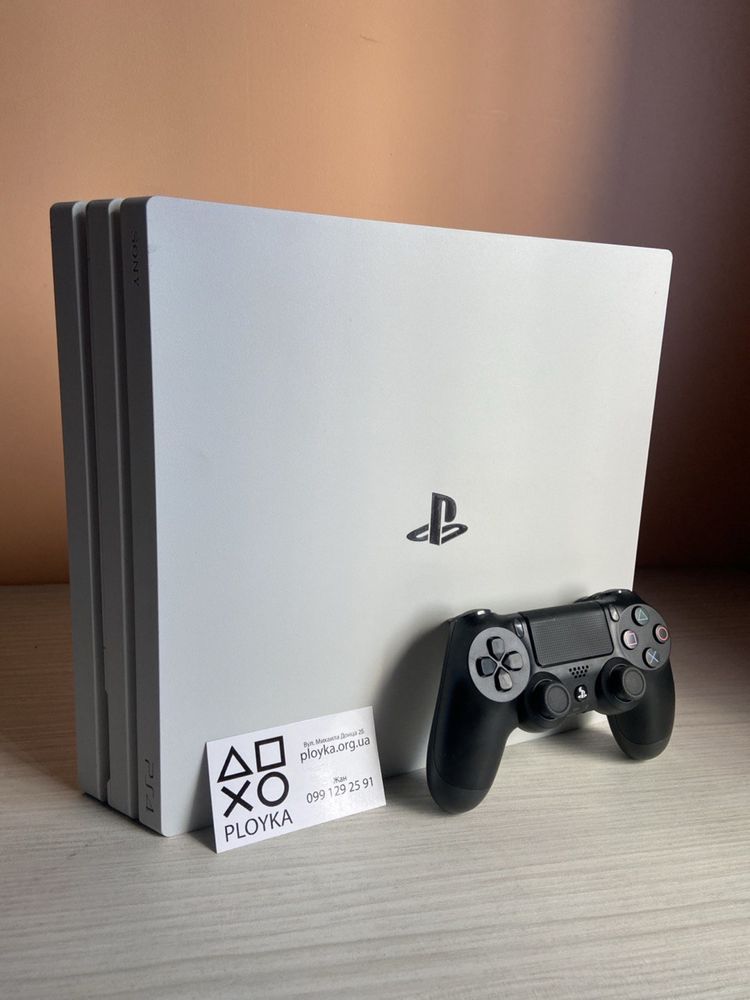 Магазин. Sony Playstation 4 PRO 1TB Белая White. Гарантия 3 мес!