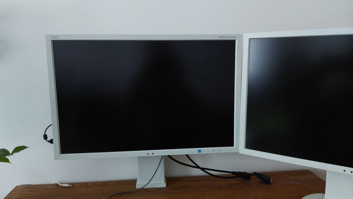 2x NEC MultiSync EA244WMI