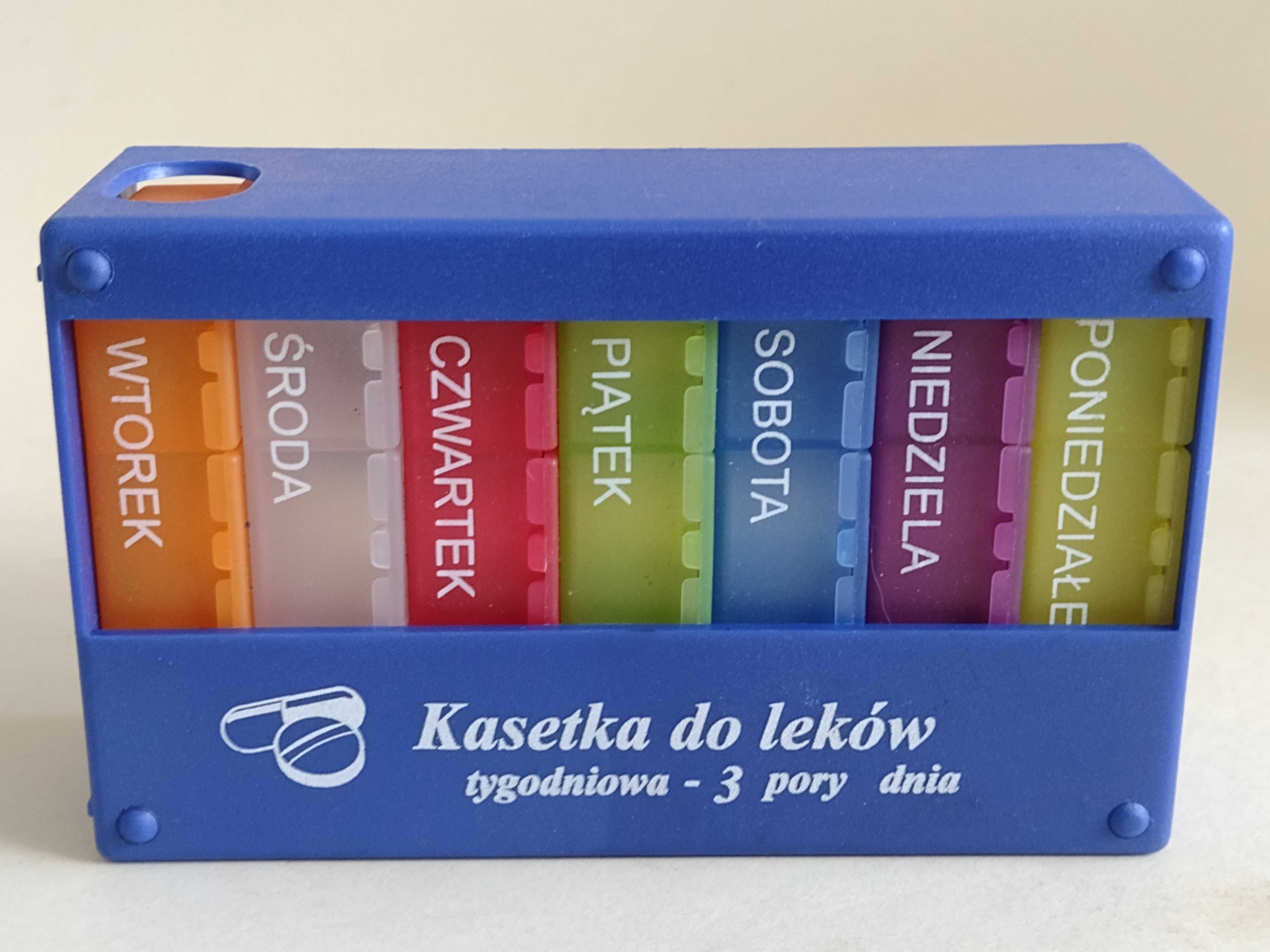 Kasetka do leków tygodniowa