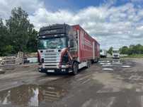 Scania R124  SCANIA 124 420 PDE zestaw tandem