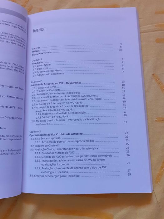Livro "Acidente Vascular Cerebral Itinerários Clínicos"