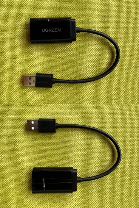 Звукова карта Ugreen USB 2.0 зовнішня (30724)