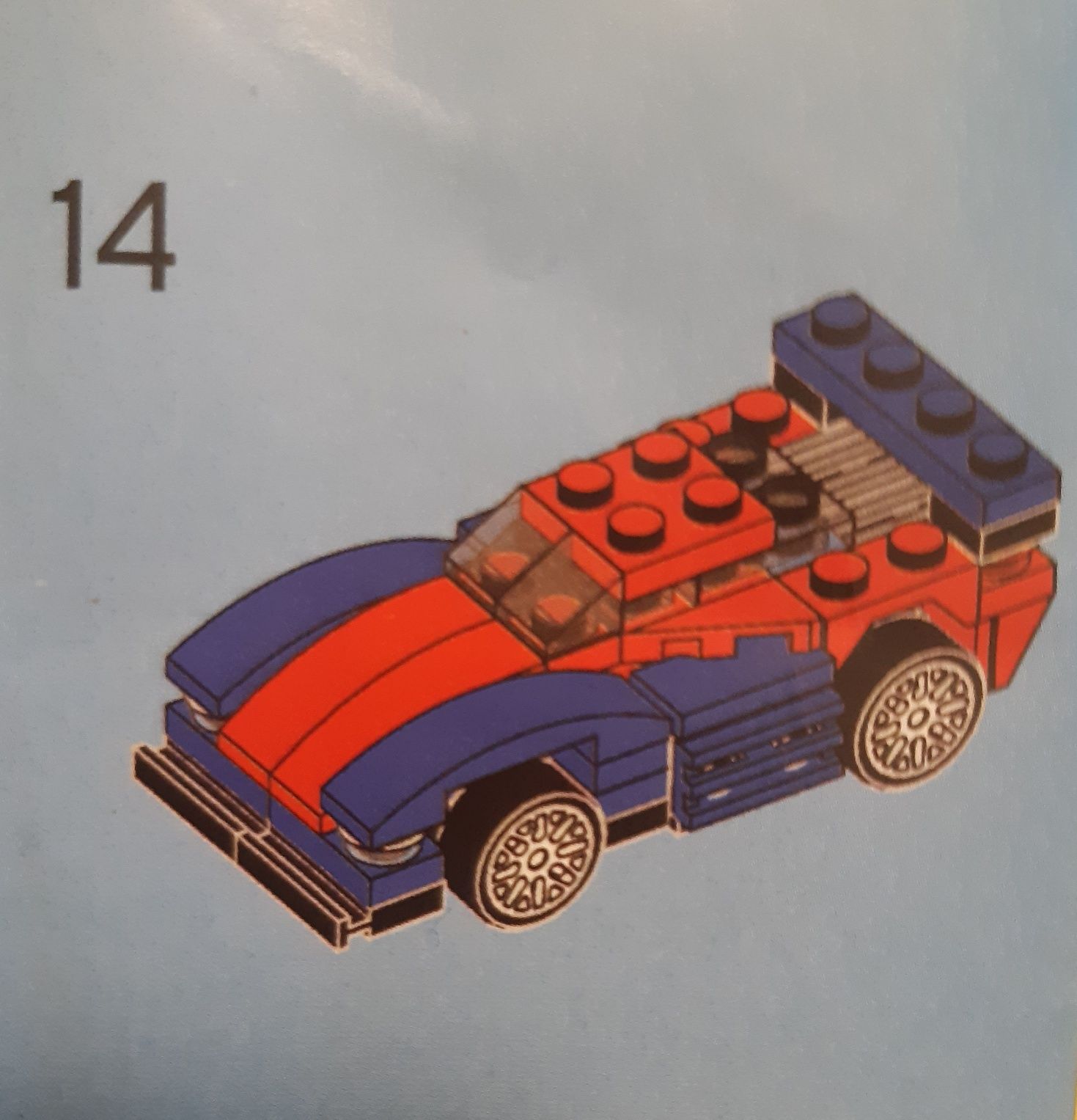 Klocki LEGO Creator 31000 Mini ścigacz 3 w 1